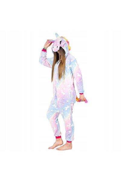 Onesies Pijama tip salopetă kigurumi cu unicorn, strălucește în întuneric, ca...
