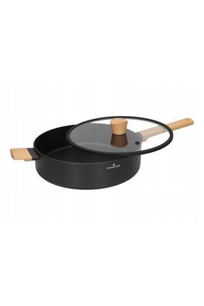 ZWIEGER Tigaie adâncă de 28 cm cu capac Norven