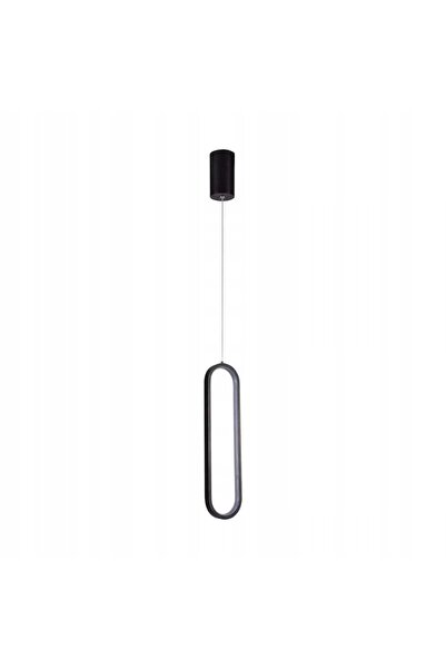V-TAC Lampă LED neagră 3000K, modernă, 13W, 1500lm, IP20, Ø7cm