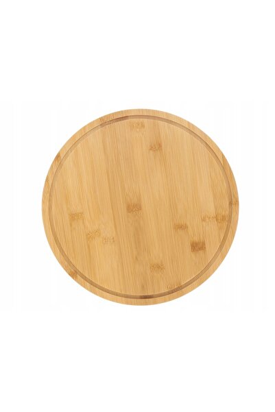 Everyday Household Supply Co. Tocător din bambus + cloche rotund SERY