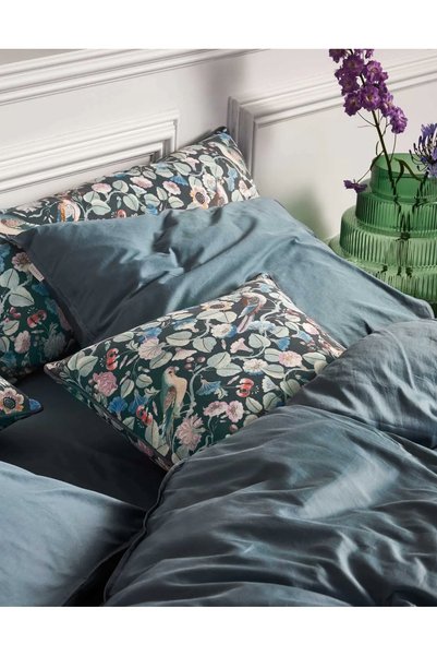 NO BRAND Pernă decorativă Essenza Aleste 40x90cm, material reciclat, flori, e...