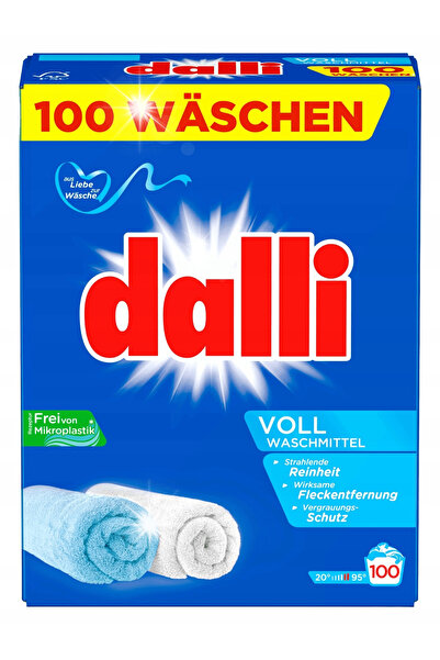 Dalli Detergent puternic, 100 de spălări, 6 KG, Pudră de rufe