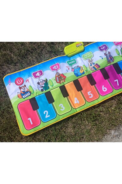 Stator Covoraș muzical interactiv pentru copii, pentru dans, 130 cm, PIANO RE...