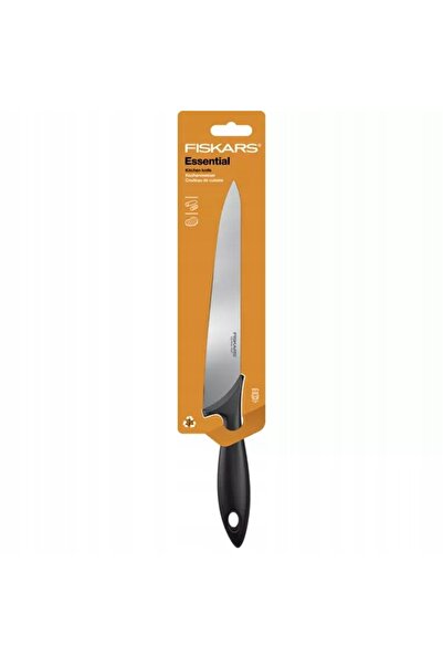 FiSKARS CUȚIT MULTIFUNCȚIONAL ESENȚIAL, LUNG DE 21 CM, FOARTE ASCUȚIT, HRC 53