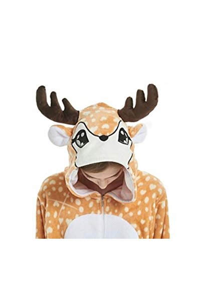 NO BRAND JELONEK SALOPETĂ ROCHIE COSTUM PIGIAMA SALOPETĂ KIGURUMI CERB M