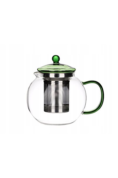 MPLCO CEAINIC DE STICLĂ CU FILTRU 1.2L CEAINIC CAFETIERĂ FIERBINTE