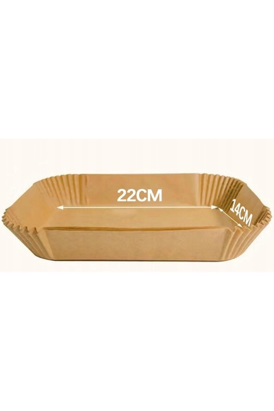 NO BRAND 200x Hârtii de copt pentru friteuză cu aer cald, pentru gătit fără u...