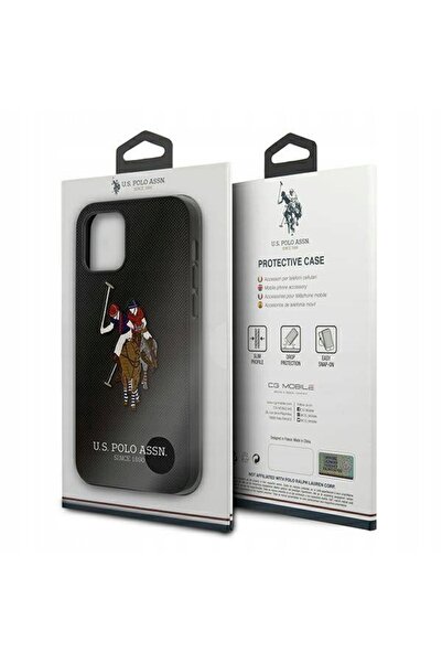 NO BRAND Husă US POLO din colecția cu broderie pentru iPhone 12/12 Pro de 6.1...