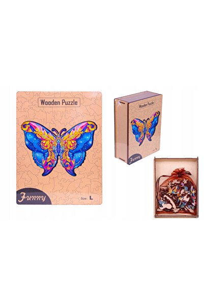 Norimpex Puzzle din lemn pentru adulți, cadou, 183 de piese