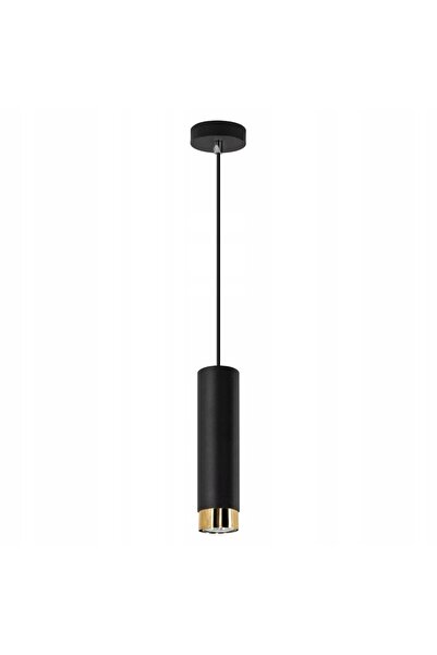 Lampex Spot de tavan glori metal negru auriu Ø8cm 40W G9