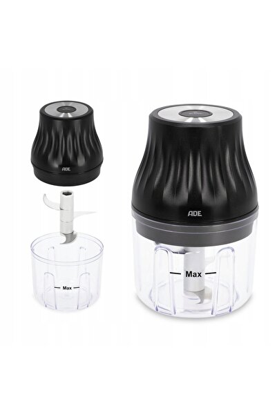 ADE Mini tocător electric reîncărcabil USB 0,15 L mediu 9 x 13.5 cm cz