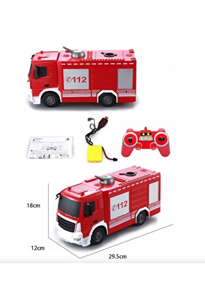 Pan i Pani Gadżet CAMION DE POMPEI TELECOMANDAT CU CANON DE APĂ