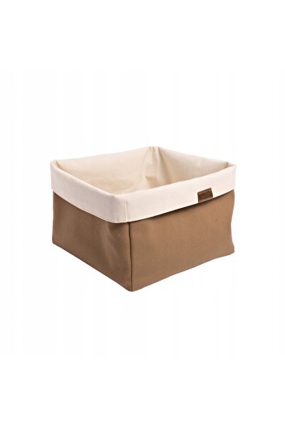 Abert Sac pentru pâine maro 19.5x19.5 cm din bumbac ecologic