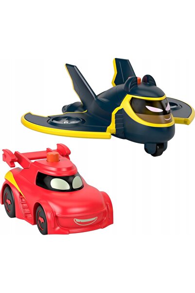 Hasbro Set de mașini DC BATWHEELS Vehicule cu lumini Batwing Redbird ZA6046