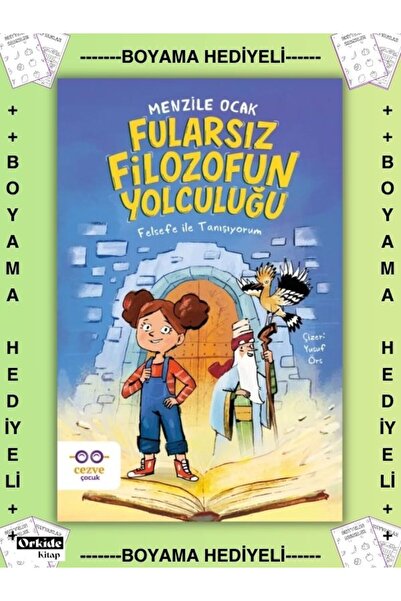 Cezve Kitap Boyamalı - Fularsız Filozofun Yolculuğu Felsefe İle Tanışıyorum , Menzile Ocak 3. 4. 5. 6. 7. Sınıf