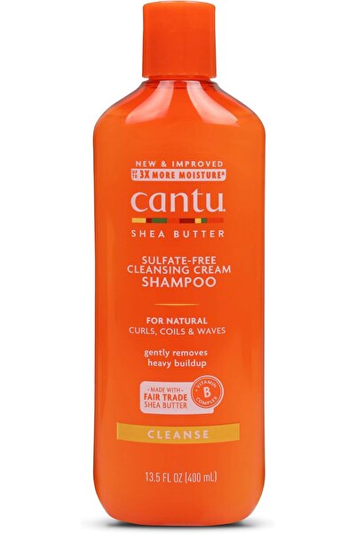 Cantu شامبو وبلسم بزبدة الشيا للشعر الطبيعي، 13.5 أونصة سائلة (عبوة من قطعتين)