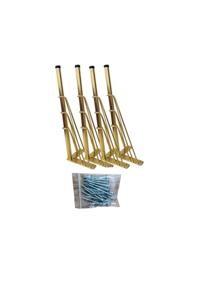 Gold Sarı Metal Ayak 4 adet