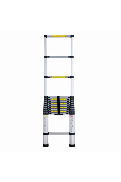 MESTERINO Scara telescopica din aluminiu TOOLS JL-101-3.8, 13 trepte, 3.8 met...
