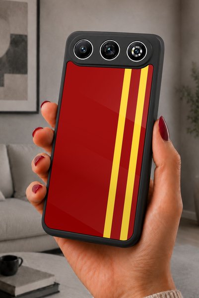 General Mobile Gm 26 Compatible Printed, Matte Black, Soft Silicone, Protecti...