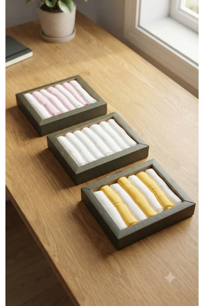 Baby Bakkal 3 Boxes of 21 Pieces Baby Girls Wipes in Kraft Box