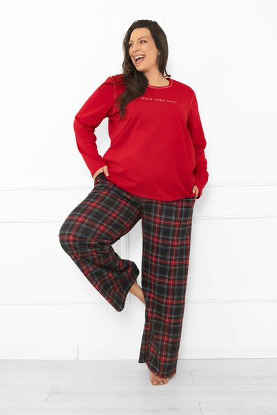 Other Pijama de damă cu mânecă lungă și pantaloni lungi Rozana XL