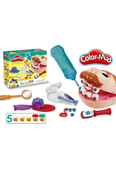 adventure game Children's Diy Medical Toy Set Plastic Dentist Role Play Clay ...