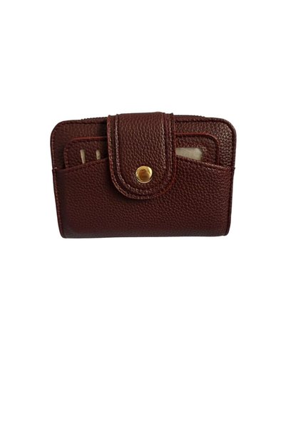 Meryliva Bags محفظة نسائية - محفظة متوسطة الحجم متعددة الأقسام بسحاب مع حامل ...