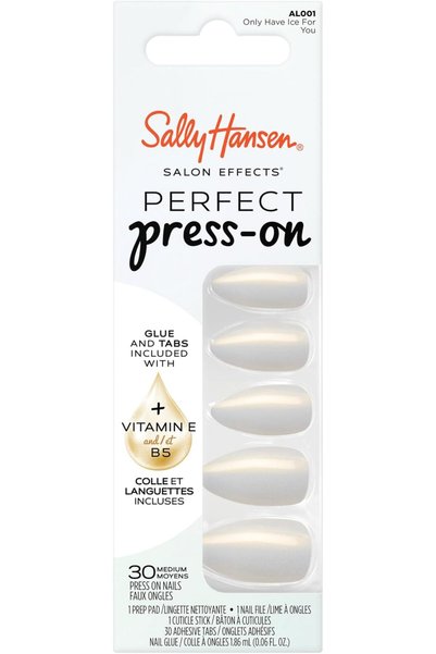 Sally Hansen أظافر صناعية سهلة التركيب من سالون إفيكتس، تصميم 'آيس فور يو'، أ...
