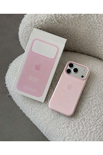 Apple iPhone 17 Pro Max Uyumlu Pembe Kutulu Animasyonlu Kılıf