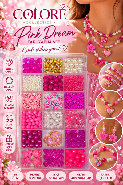 By MO Accessories 🩷 By Mo Coloré Collection Pink Dream – Fuşya Pembe İnci & ...
