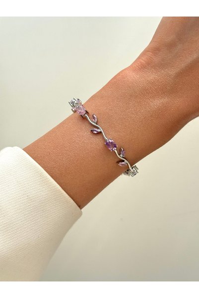 YOUES JEWELRY LALE DESENLİ ÇELİK BİLEKLİK