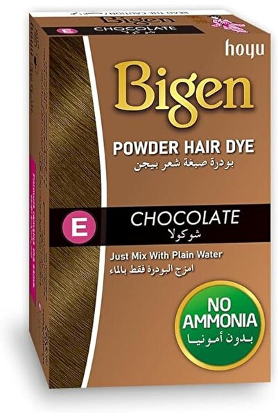 Bigen Beard صبغة شعر بيجن بودر 6 جرام، شوكولاتة إي
