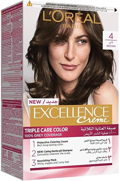 L'Oreal Paris Elvive لوريال باريس إكسيلنس، 5.0 بني فاتح