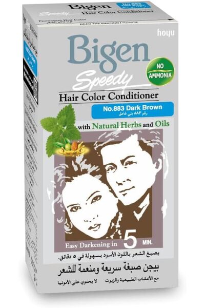 Bigen Beard Bigen Speedy Hair Color Conditioner - Dark Brown No. 883