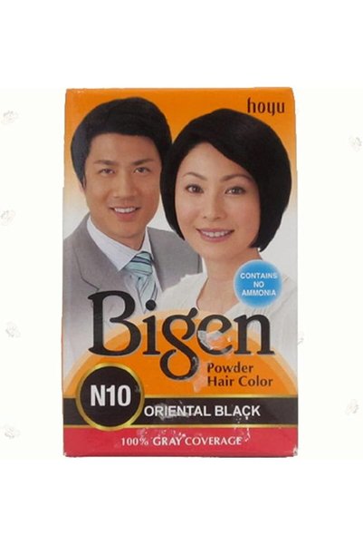 Bigen Beard صبغة شعر بيجن بودر، أسود شرقي N10