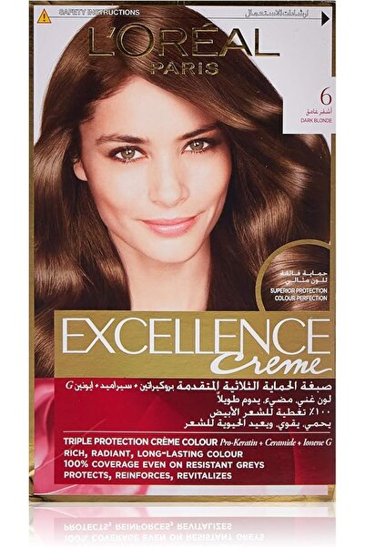 L'Oreal Paris Elvive L’Oréal Paris Excellence, 6.1 Dark Ash Blonde