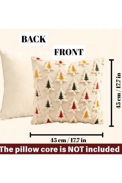 LWP Shop Festive Season Tekli Design Kırlent Kılıfı Kabartmalı
