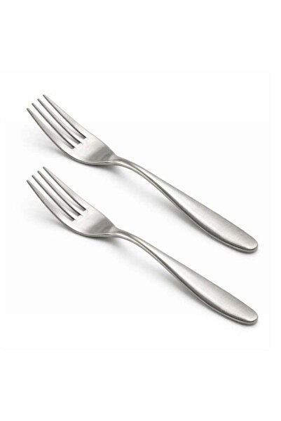 Generic BERAM Silver Shine Steel Dinner Fork 2Pc Premium 420 Steel Table Fork...