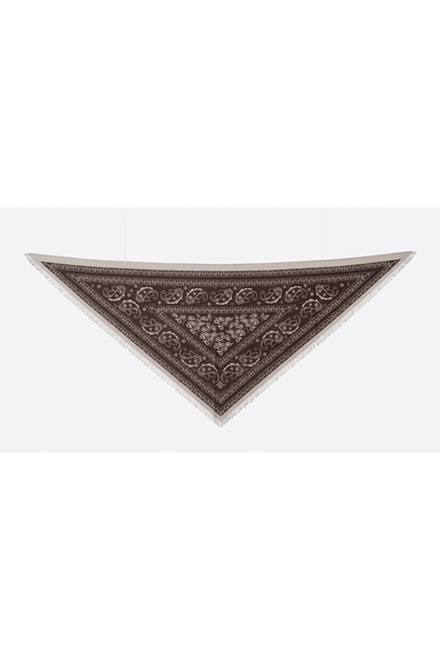 novon Σάλι/Φουλάρι/Μπαντάνα διπλής όψης Glencoe Cashmere Texture Triangle Des...