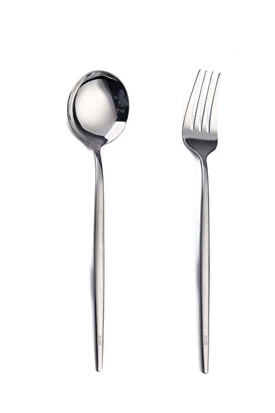 Generic 2-Piece Stainless Steel Cutlery Set - 220millimeter