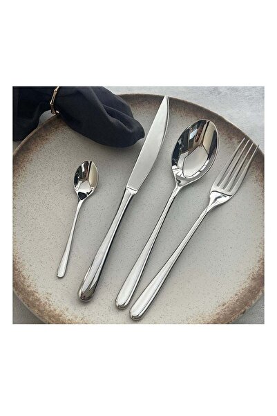 Generic 16-Piece 304 Stainless Steel Flatware Set, Mirror Polished Silverware...