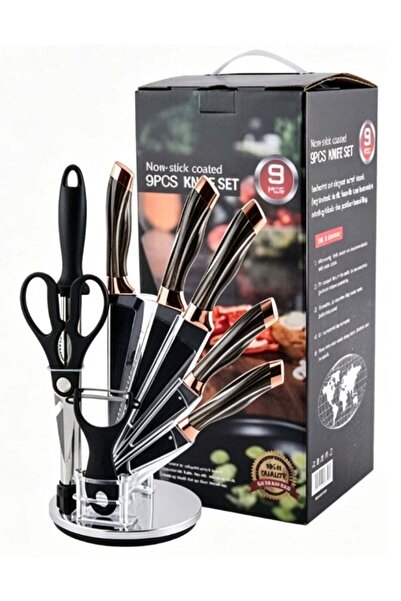 Generic Kitchen Knife Set -Professional 9 PCS Knife Set With Acrylic block Hi...