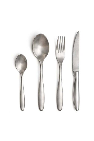 Generic Silver Shine Steel Cutlery Set, Stainless Steel Flatware 304 Set, 18/...