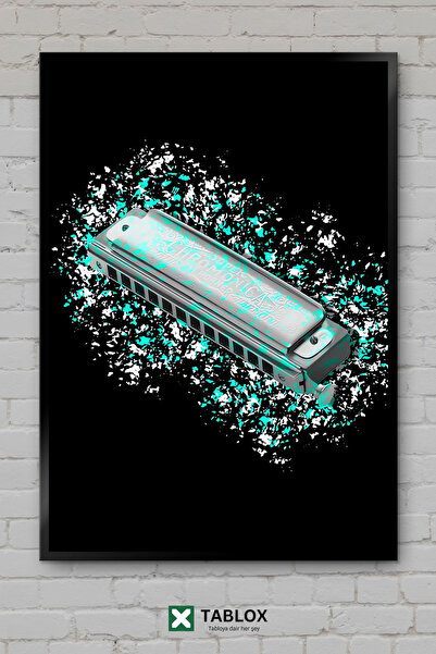 tablomaxtbx Harmonika Harmonika Muzički instrument Poster instrumenta Uramlje...