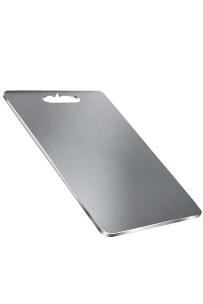 Generic Stainless Steel Cutting Board for Kitchen, Heavy Duty SUS 304 Choppin...