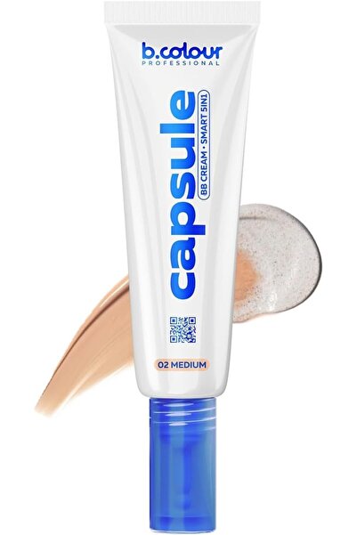 7DAYS B.Colour Pro Capsule Anti-Imperfection Bb Cream 5In1 / 02 Medium, 35 Ml