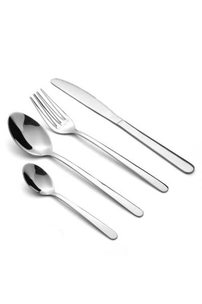 Generic 16 Piece Flatware Cutlery Set, Stainless Steel Silverware Set for Hom...
