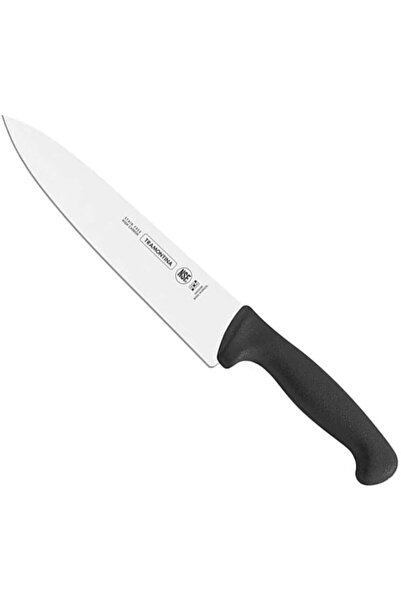 Generic Professional 9-Curved Regular Meat Knife, 6-Inch Size, Black