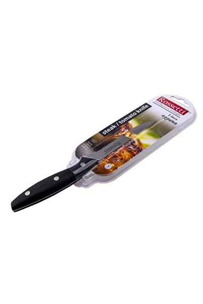 Generic Rossetti Azzura Black Steak Knife (13cm)