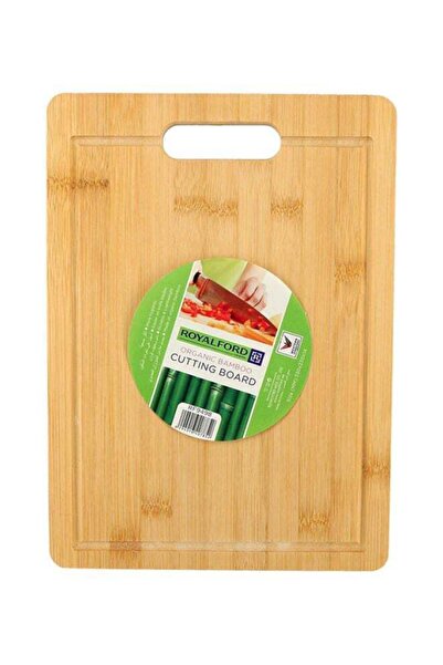 Generic Royalford Organic Bamboo Cutting Board 330 ﾗ 230 ﾗ 14 mm , Durable, H...